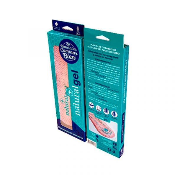 Codivector Natural Gel Palmilhas Mulher 35-38 Aroma Aloé Vera