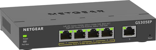 Netgear Switch GS305EP 5 Portas Ethernet - GS305EP-100PES