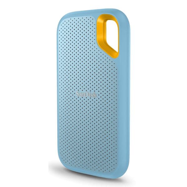 Disco Externo SSD SanDisk 1TB Extreme Portátil USB 3.2 Gen 2 Encriptado Azul