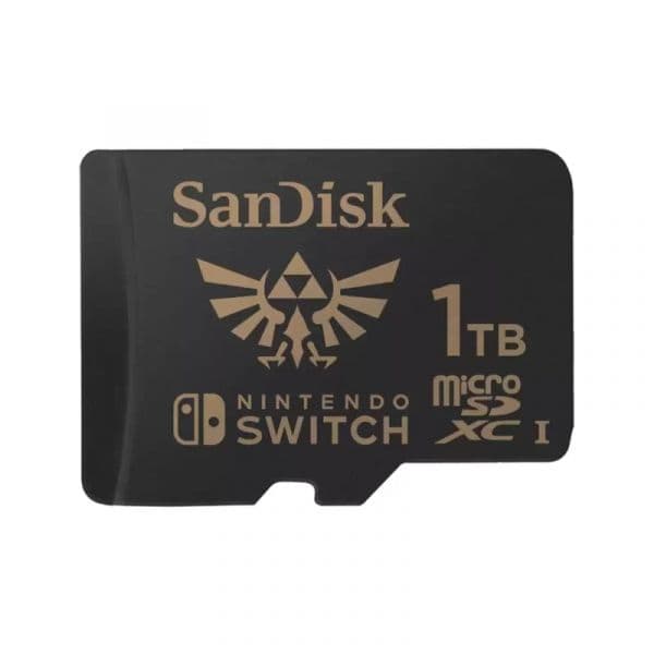 SanDisk MicroSD Nintendo Switch UHS-I 1TB Class10 (U3) 90/100MB/s - SDSQXAO-1T00-GN6ZN