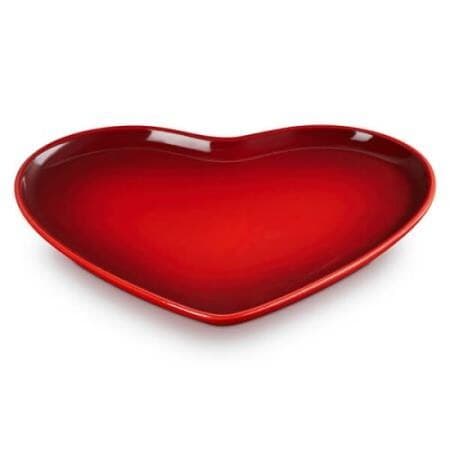 Le Creuset Prato Coração 32cm Cerise - L'amour - LC80616320600003