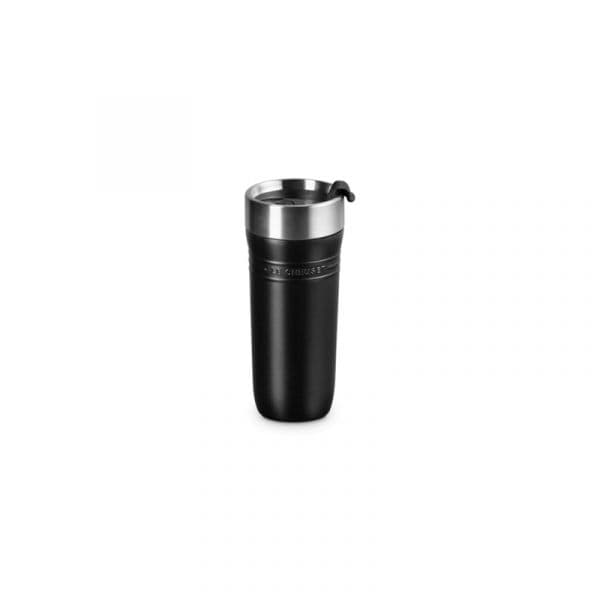 Le Creuset Copo Térmico On The Go Aço Inoxidável Preto Mate 350ml