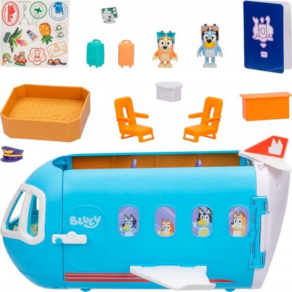 Bluey Playset Escape Convertible Transforming Plane 90261