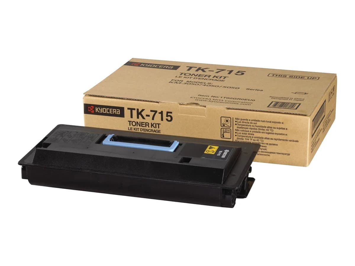 Kyocera TK715 Preto Cartucho de Toner Original – 1T02GR0EU0