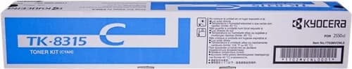 Kyocera TK8315 Azul Cartucho de Toner Original – 1T02MVCNL0/TK8315C