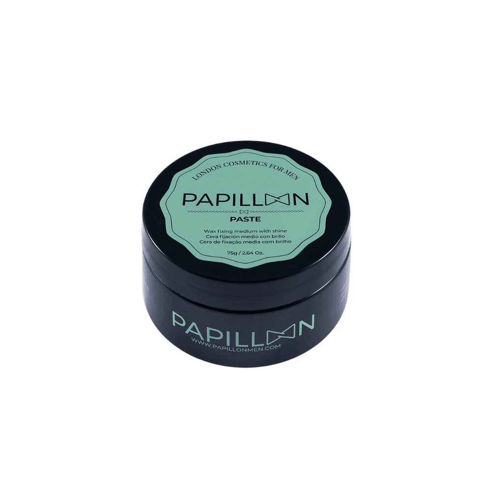 Papillon Paste Cera de Fixação Média com Brilho 75g