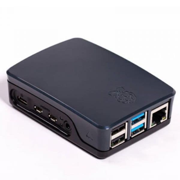 Raspberry Caixa Pi 4 Oficial Preto