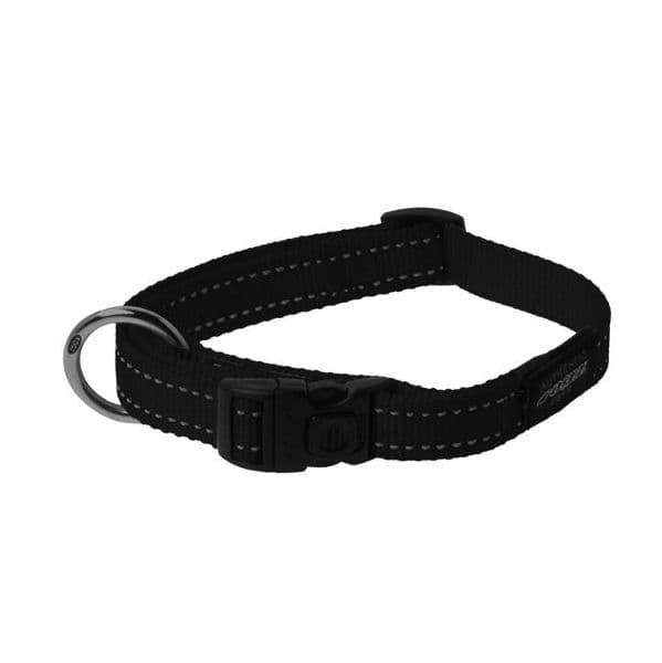 Rogz Coleira Cão Utility Reflectora XL Preto