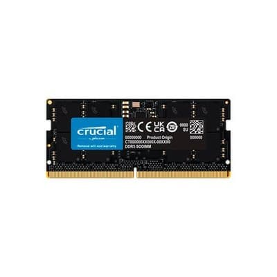 Memória RAM Crucial Sodimm 16GB DDR5 4800Mhz - CT16G48C40S5