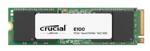 SSD Crucial 2TB E100 M.2 2280 PCIe 4.0 x4 NVMe Gen4x4
