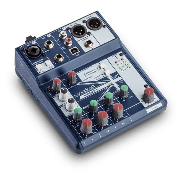 Soundcraft Notepad-5