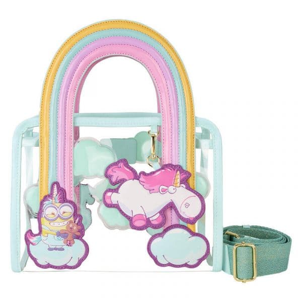 Loungefly Bolsa Fluffy Unicorn Minions