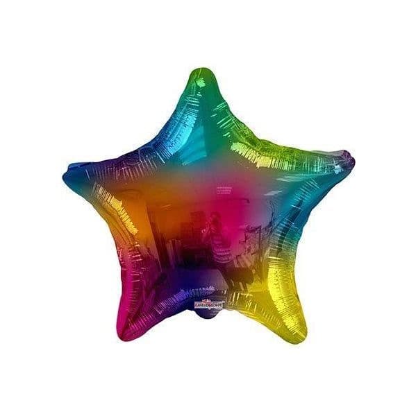 Kaleidoscope Balão Foil 18" Estrela Multicor - 140016548
