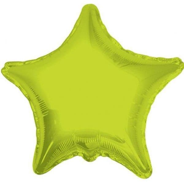 Kaleidoscope Balão Foil 18" Estrela Verde Lima - 140017856