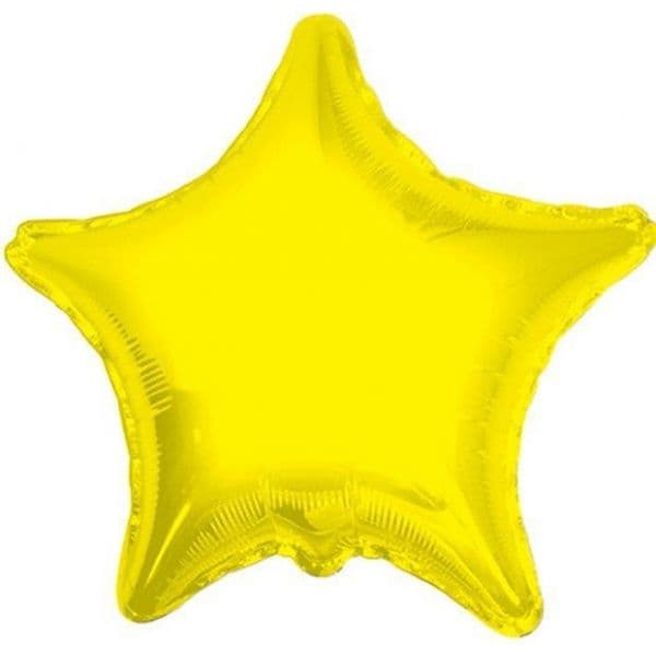 Kaleidoscope Balão Foil 18" Estrela Amarelo - 140017864