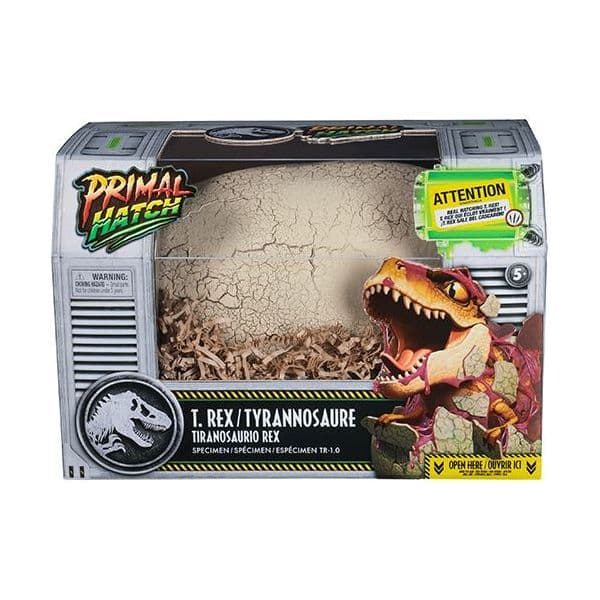 Jurassic World Primal Hatch Dinossauro Jurassic T-Rex Interativo