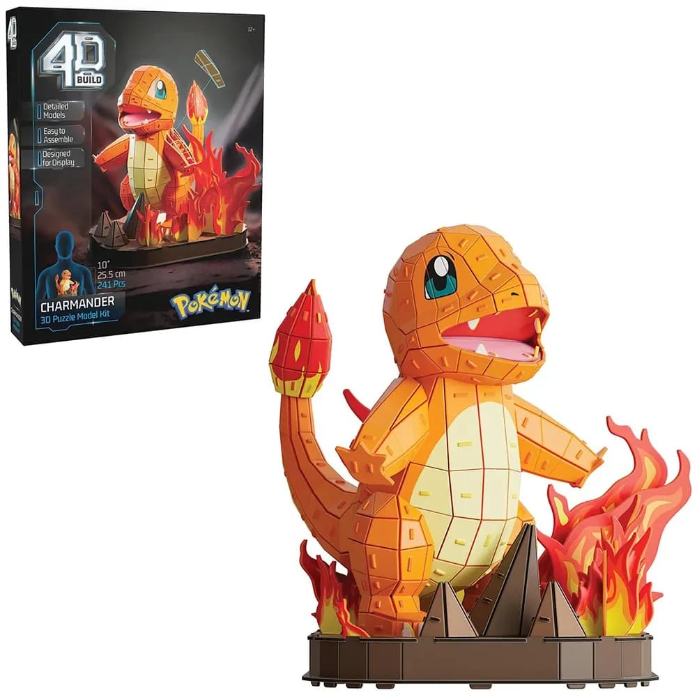 Spin Master 4D Build Charmander