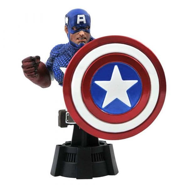 Diamond Select Animated Captain America Figure 15 Cm