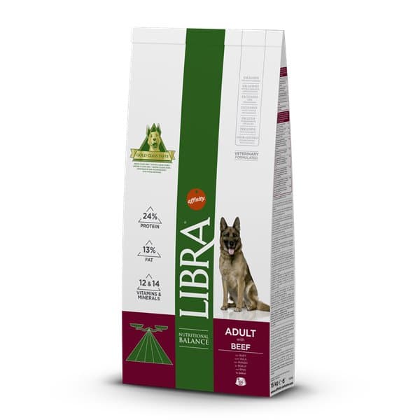 Libra Adult Beef Dog 14Kg