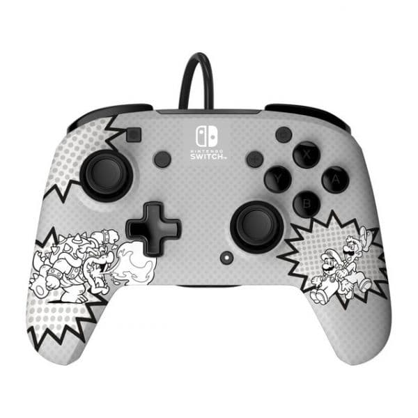 PDP Comando com Fio Rematch Comic St Nintendo Switch