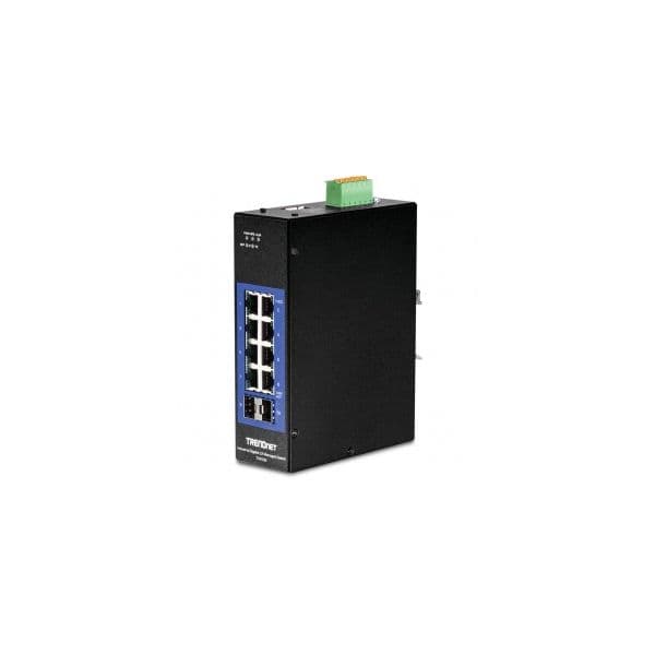 Trendnet Switch Industrial 10 Port Gbit L2 Managed Din-rail - TI-G102I