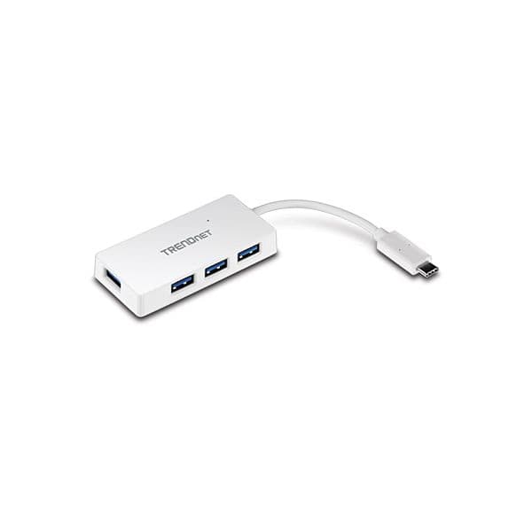 Trendnet TUC-H4E Hub USB 3.0 Tipo-C 4 Portas Branco
