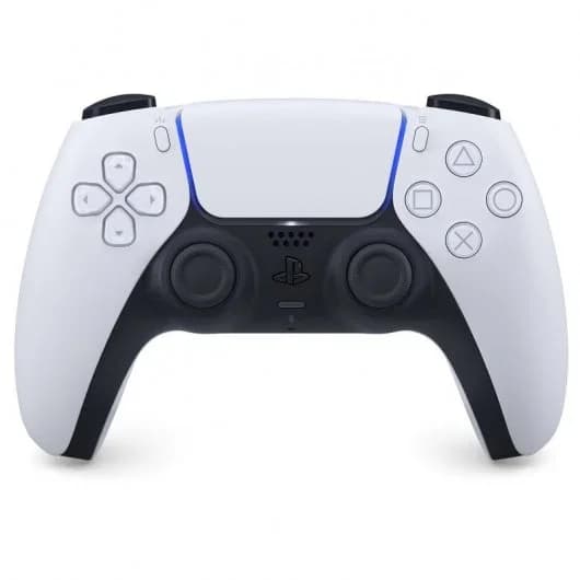 Sony DualSense White – Comando sem fios para PS5, Feedback Háptico, Gatihos Adaptativos, Microfone Integrado