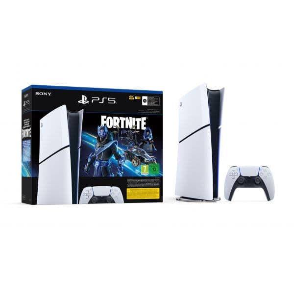 Sony PlayStation 5 Slim Digital Edition 1TB SSD + Fortnite Cobalt Star
