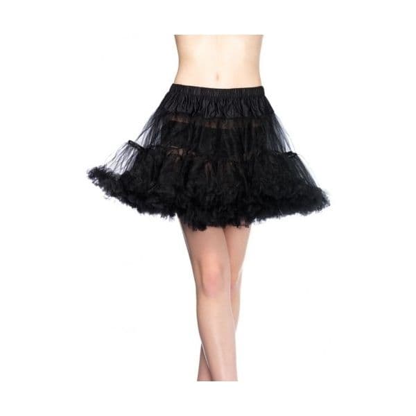 Leg Avenue Saia de Tule Preta - EP06053SF