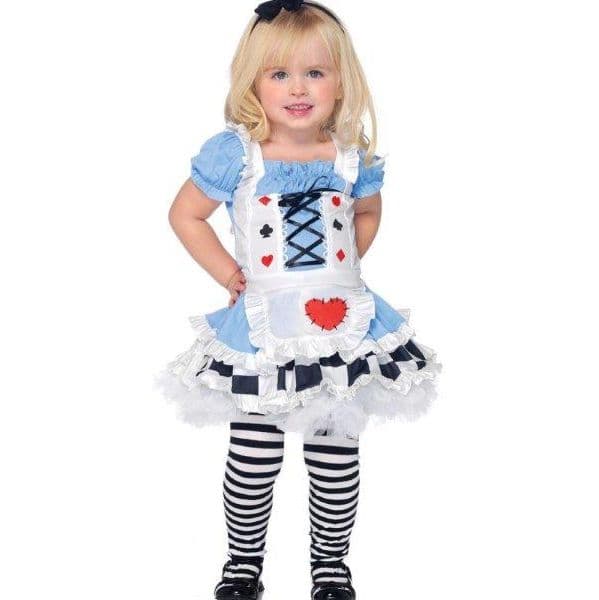 Leg Avenue Fato de Carnaval Miss Wonderland Tamanho 4/6 Anos 1 un.