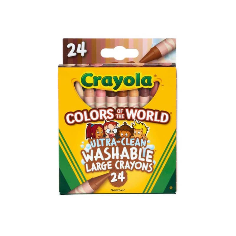 Crayola - Colours of the World 24 Lápis de Cera - MEGAONLINE