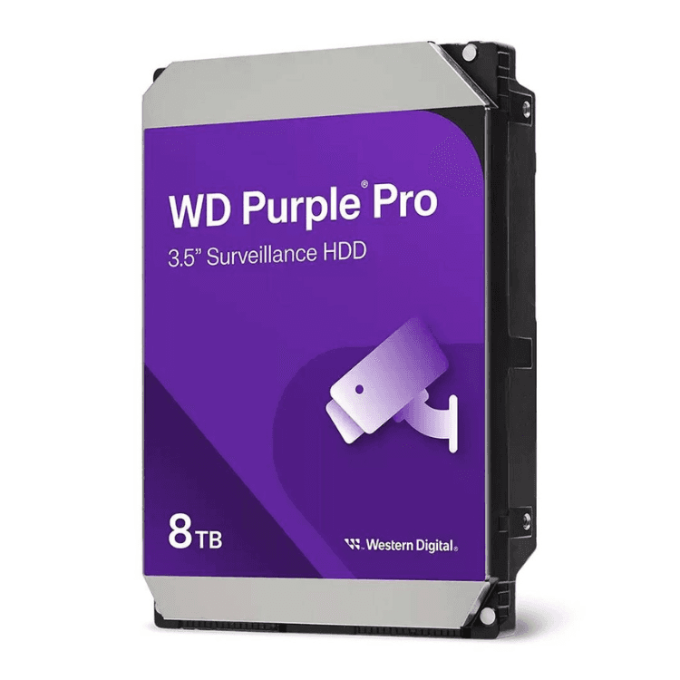 Western Digital 8TB Purple Pro 3.5" 7200rpm SATA III 256MB - WD8002PURP