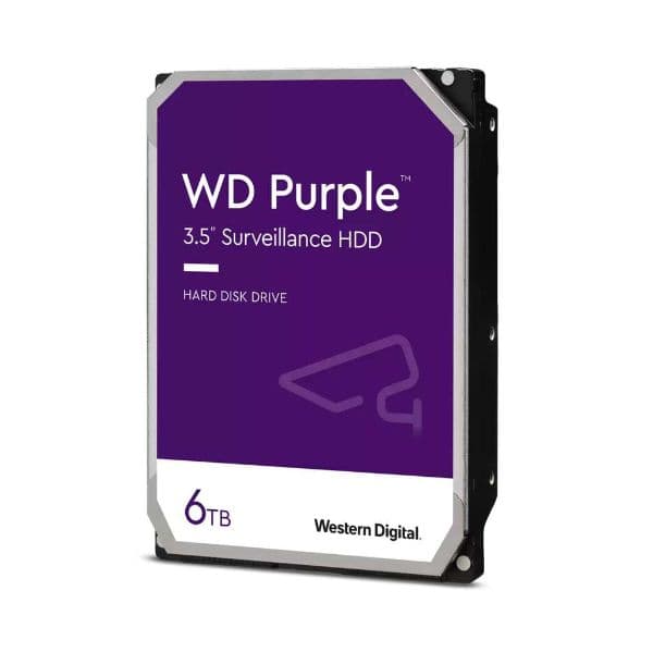 Western Digital Purple 6TB 3.5" SATAIII 256MB - WD64PURZ