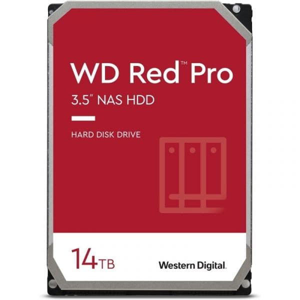 Western Digital Hdd 14TB Wd Red Pro 512mb Cache 7200rpm Sata 6gb/s 3.5