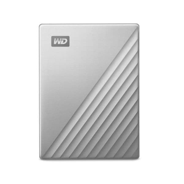 Disco Externo Western Digital 6TB 2.5" My Passport Ultra for Mac WDBGKC0060BSL-WESN USB Tipo-C Encriptado Prata
