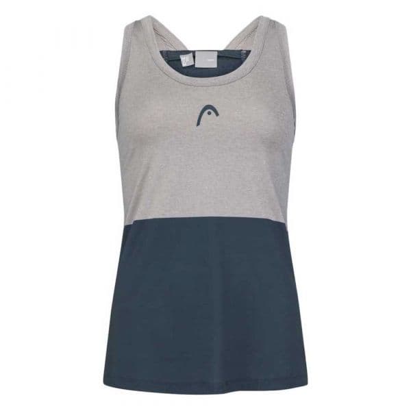 Head Racket Padel Tech Sleeveless T-shirt Azul,Cinzento S Mulher