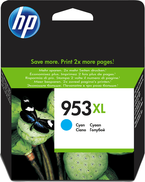 TINTEIRO HP 953XL HIGH YIELD CYAN