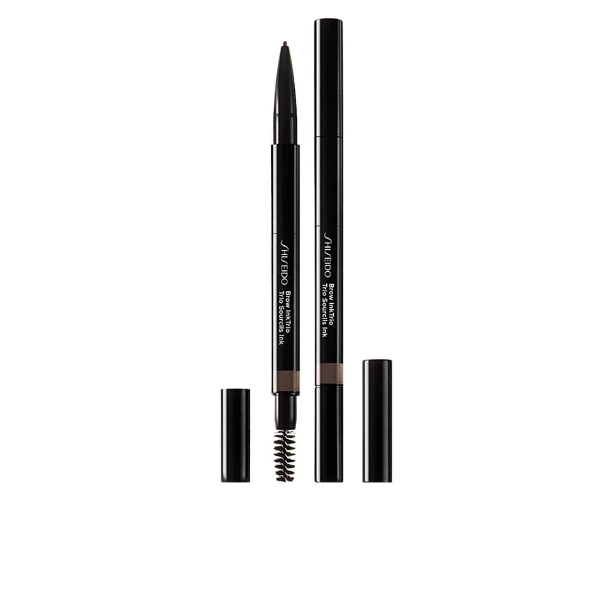 Shiseido InkTrio 3 e 1 Lápis, Pó e Escova Tom 03 Deep Brown 0.25g