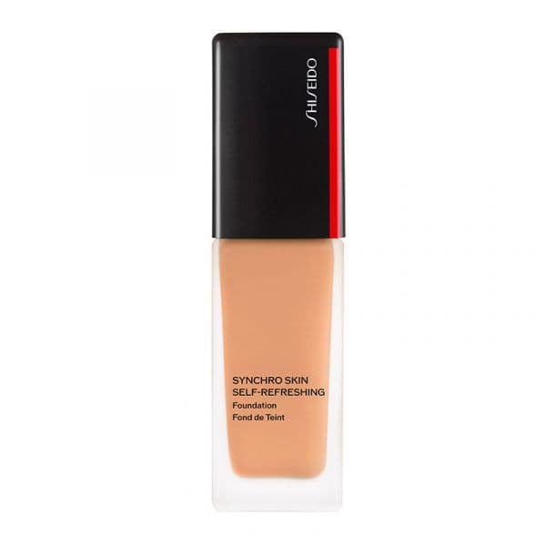 Shiseido Synchro Skin Self-refreshing Foundation Advanced Base Duradoura SPF 30 Tom 360 Citrine 30ml