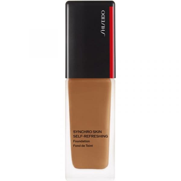 Shiseido Synchro Skin Self-refreshing Foundation Advanced Base Duradoura SPF 30 Tom 440 Amber 30ml