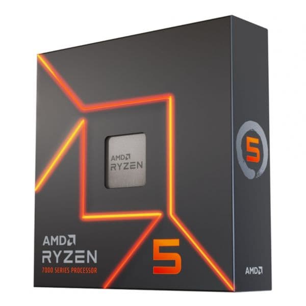 AMD Ryzen 5 7600X 6-Core 4.7GHz c/ Turbo 5.3GHz 38MB AM5 - 100-100000593WOF