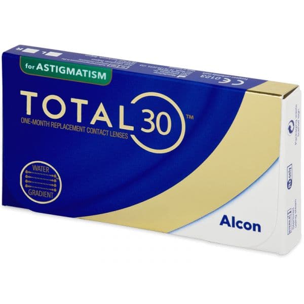 Alcon Lentes Mensais Total 30 for Astigmatism (6 lentes)