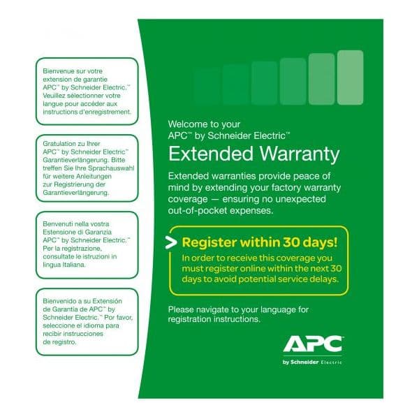 Wbextwar3yr-sp-05 - apc - extended warranty service pack