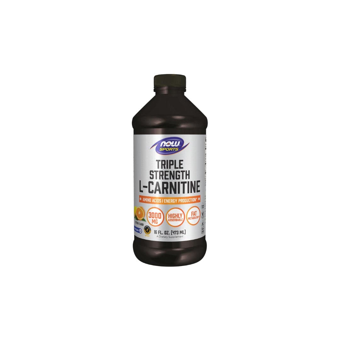L-Carnitine, Triple Strength Liquid 473 ml - Citrus Flavor