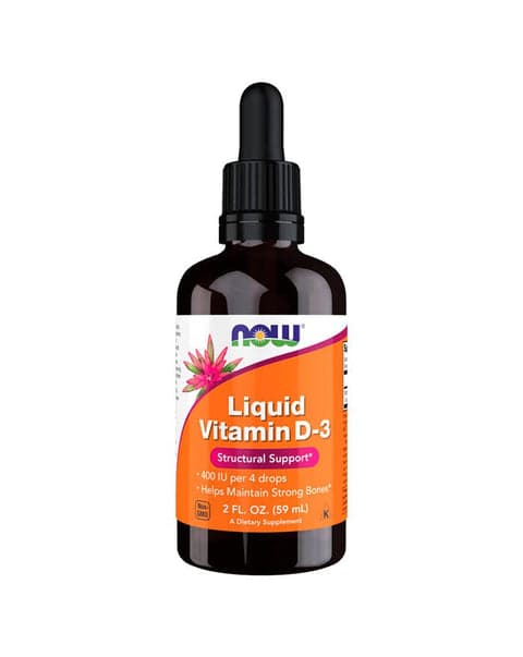 Vitamina D3 400ui Liquida - 59ml - Now Foods