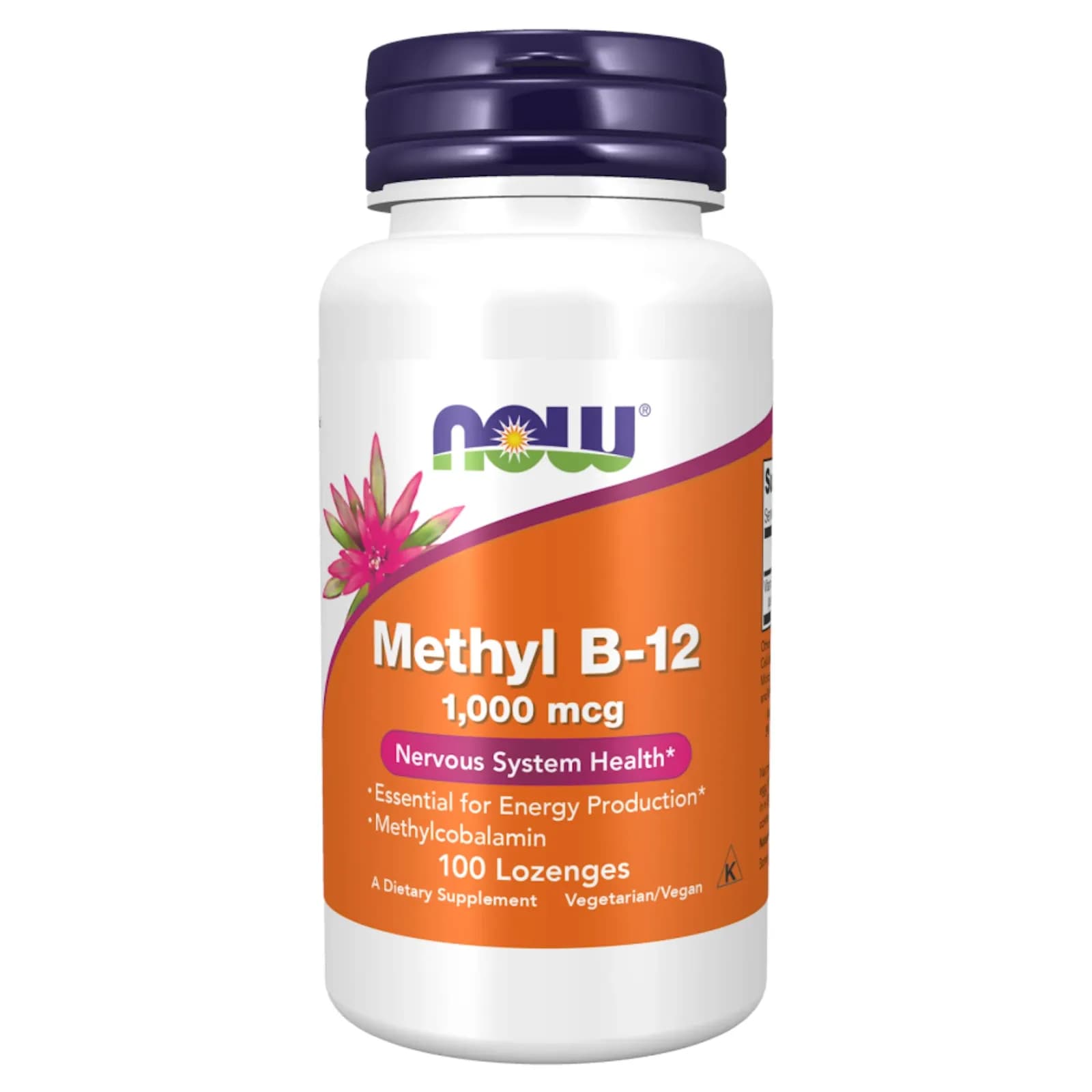 Now Methyl B-12 1000mcg 100 Comprimidos