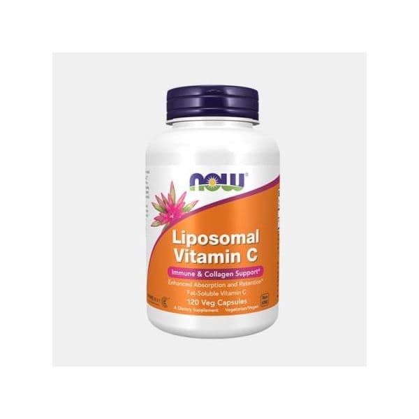 Now Liposomal Vitamin C 120 Cápsulas Vegetais