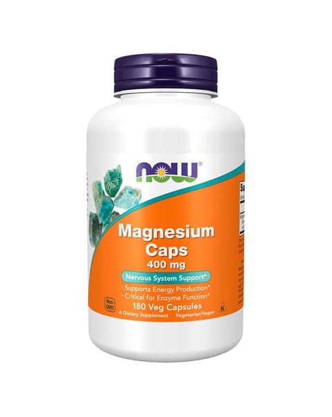 Now Magnesium 400mg 180 Cápsulas