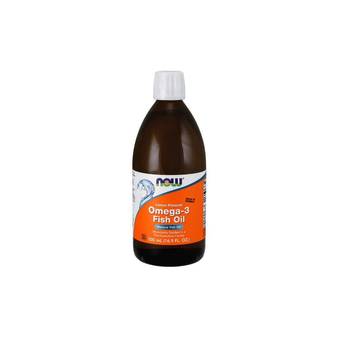 Omega-3 Fish Oil Liquid 16.9 fl oz (500 ml) Lemon Flavored