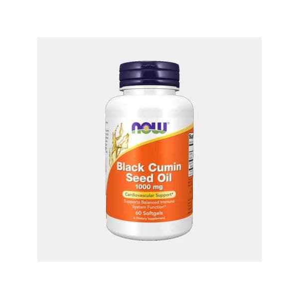Now Foods Black Cumin Seed Oil 1000mg 60softgels
